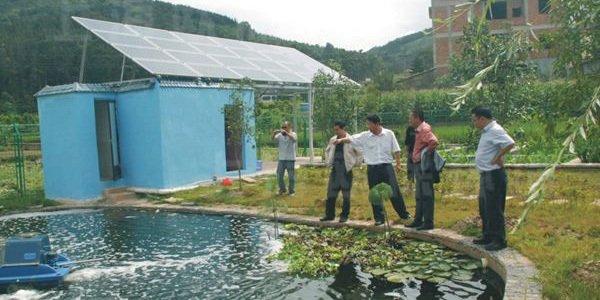 处理生活污水，走向和美新农村